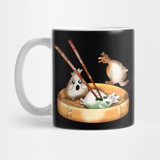 Spinach dumpling horror Mug